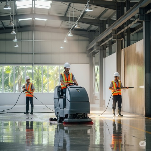 Sạch toàn diện: Dịch vụ công nghiệp và gia đình